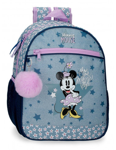 MOCHILA ADAP. 33CM. MINNIE STYLE